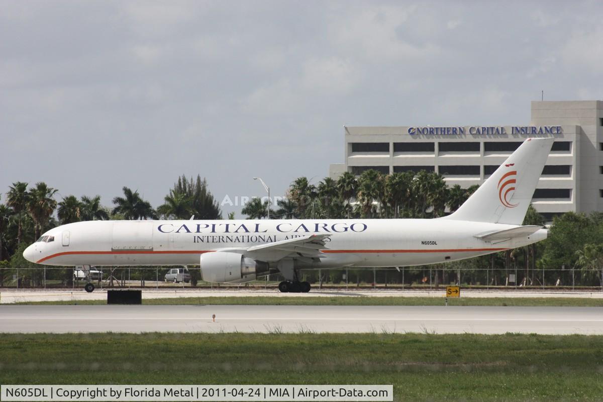 N605DL, 1984 Boeing 757-232 C/N 22812, Capital Cargo 757
