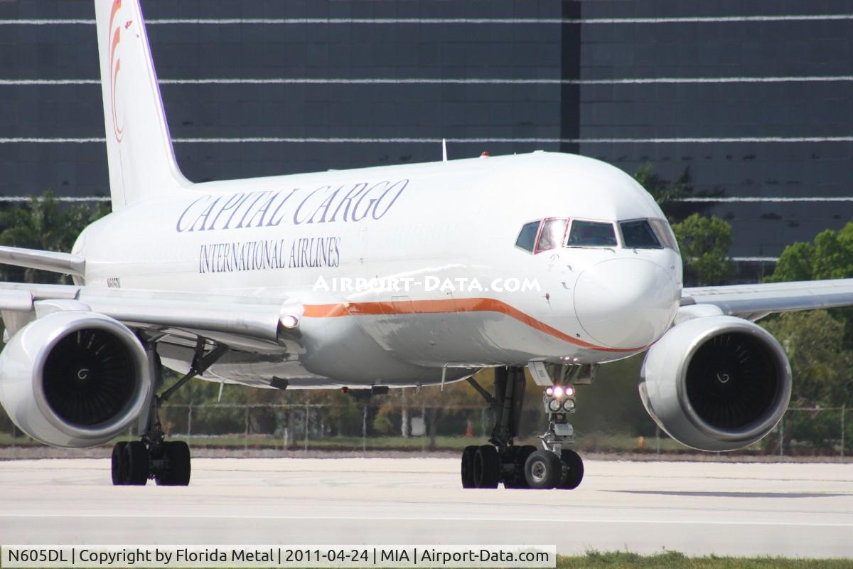 N605DL, 1984 Boeing 757-232 C/N 22812, Capital Cargo 757-200