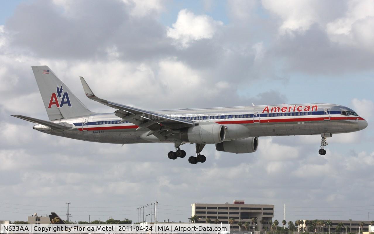 N633AA, 1990 Boeing 757-223 C/N 24591, American 757-200