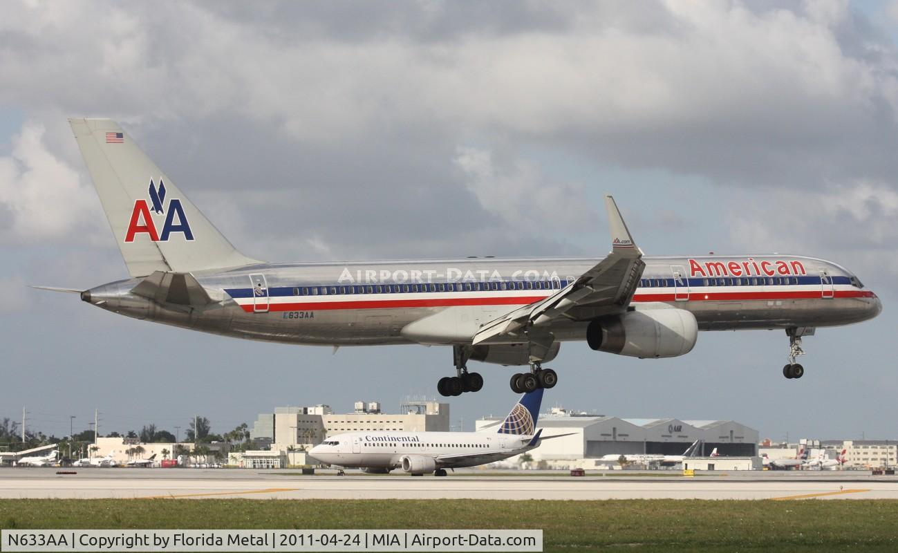 N633AA, 1990 Boeing 757-223 C/N 24591, American 757-200