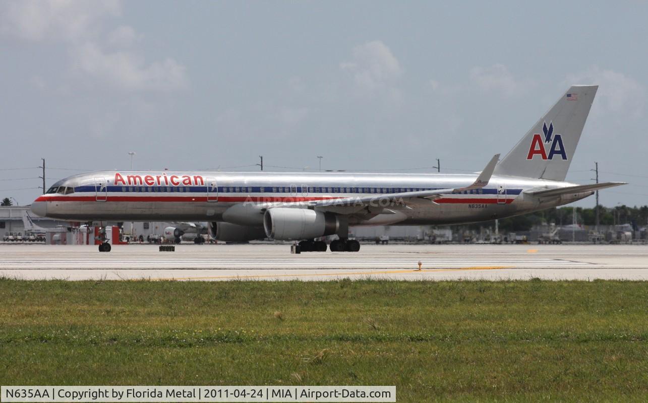 N635AA, 1990 Boeing 757-223 C/N 24593, American 757-200