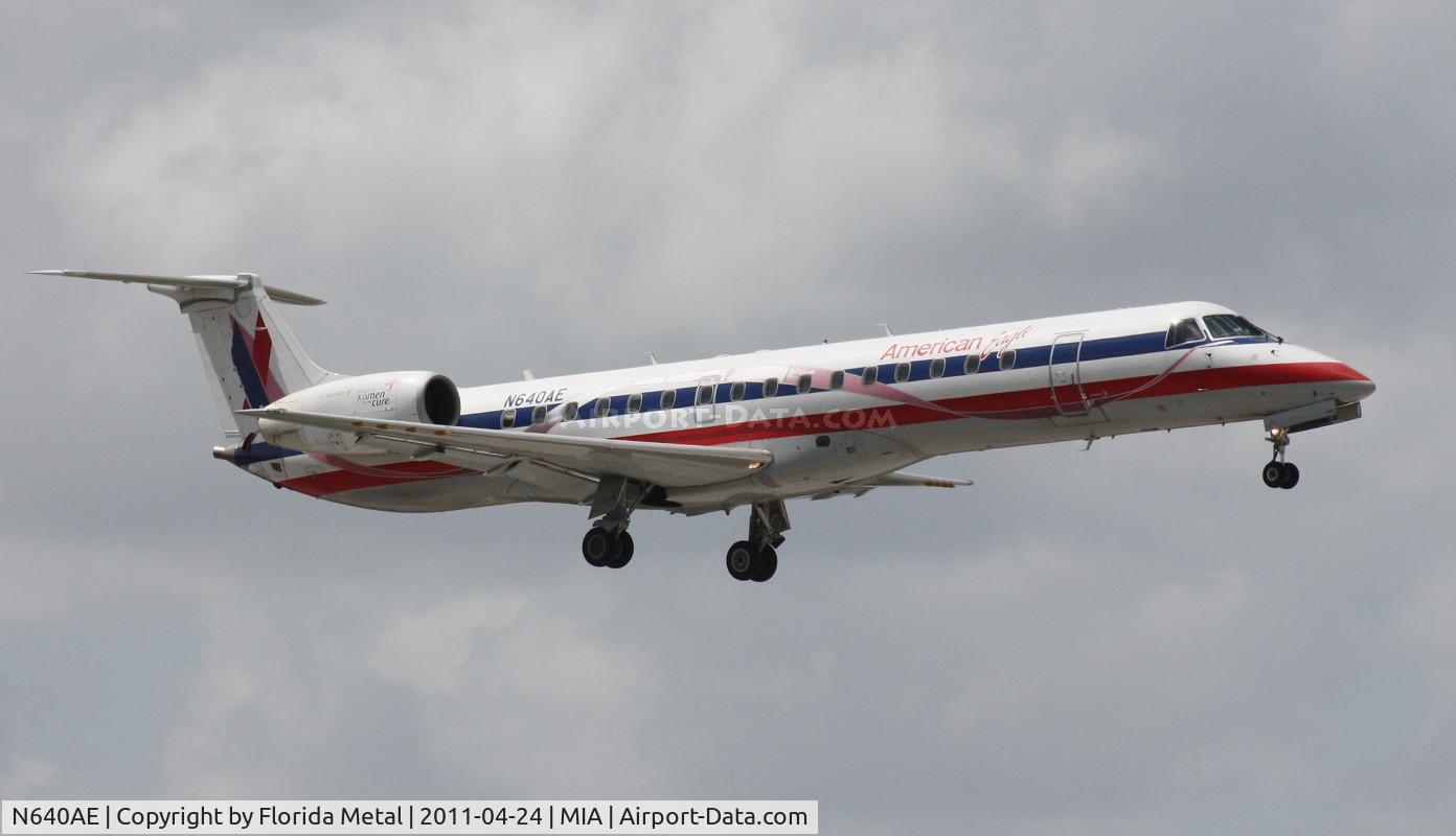N640AE, 1999 Embraer ERJ-145LR (EMB-145LR) C/N 145183, Eagle E145