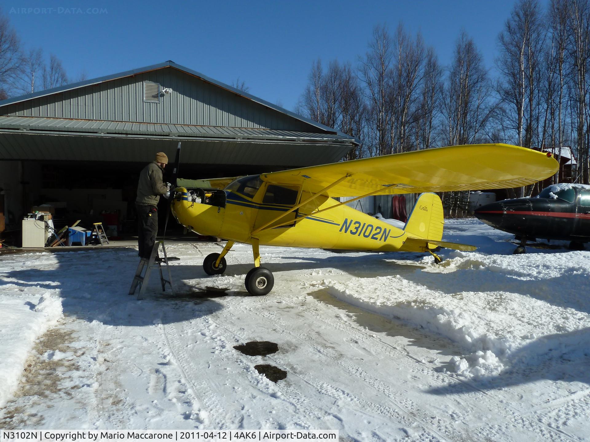 N3102N, 1947 Cessna 120 C/N 13360, Almost ready to  fly
