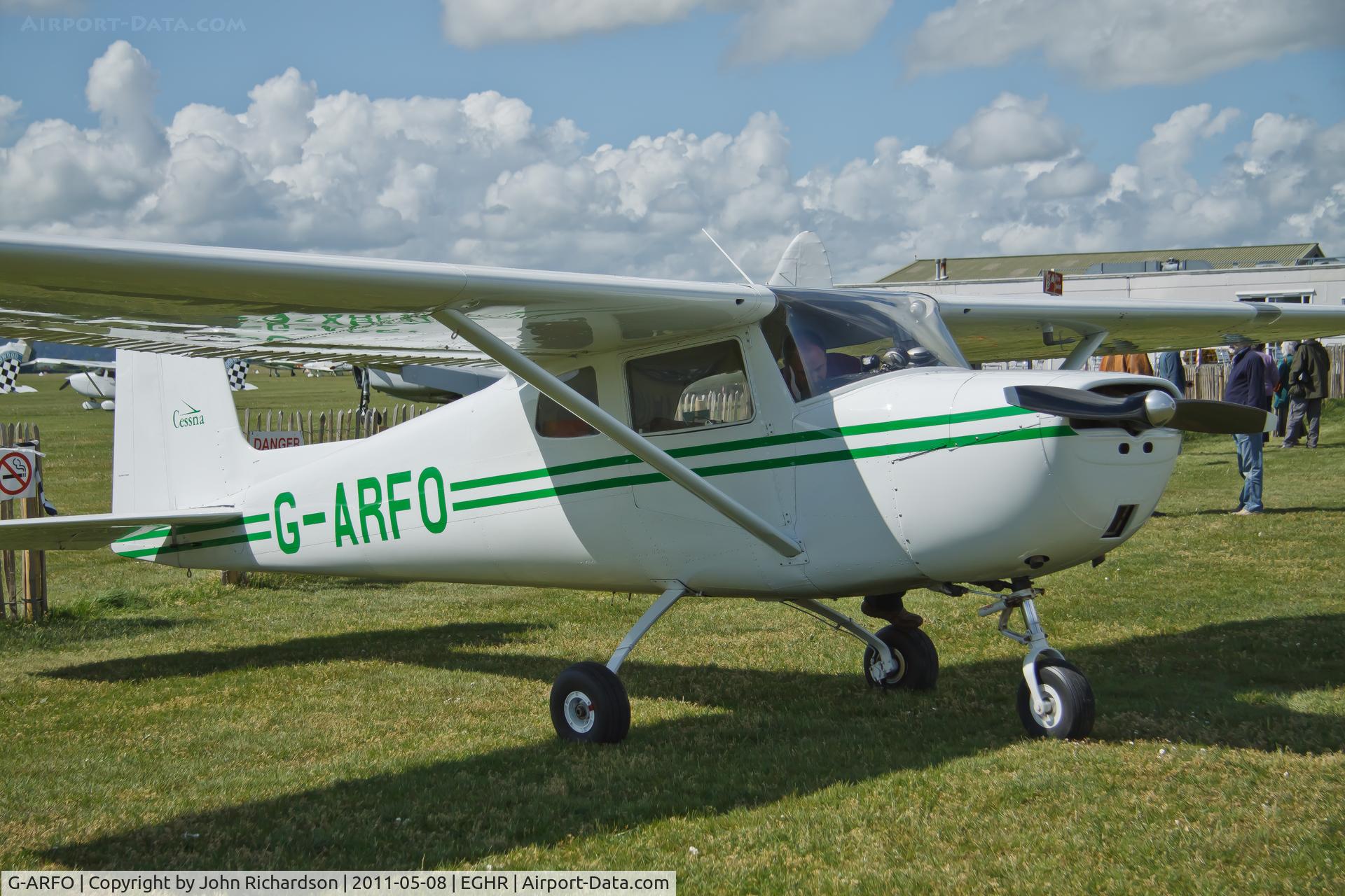 G-ARFO, 1961 Cessna 150A C/N 15059174, At vintage Fly-In