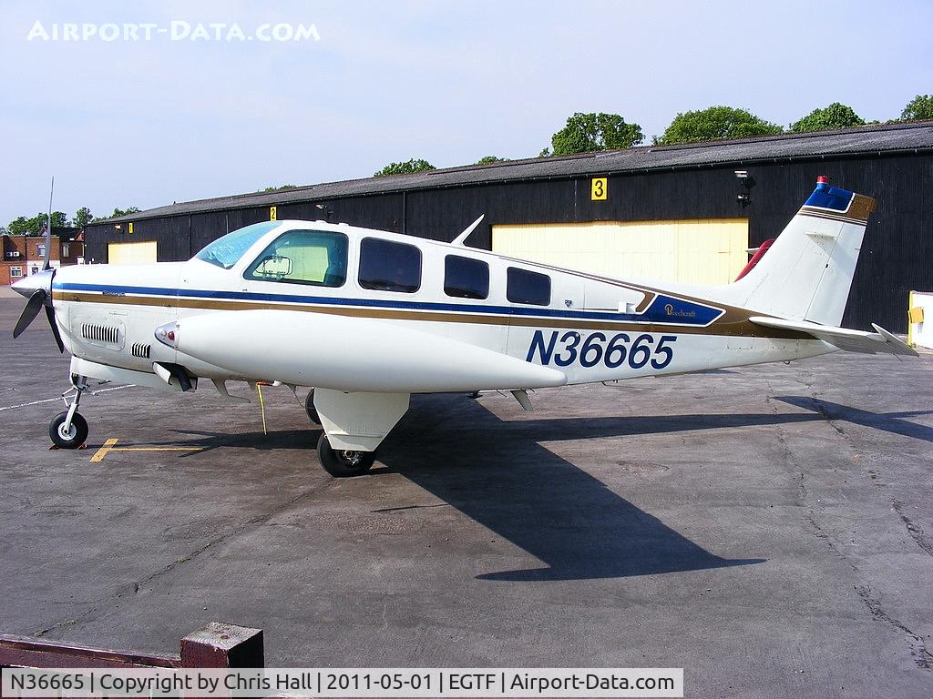 N36665, 1980 Beech A36 Bonanza 36 C/N E-1696, Privately Owned