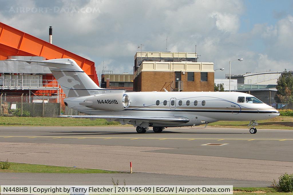 N448HB, 2010 Hawker Beechcraft 4000 C/N RC-48, Hawker Beechcraft Corp HAWKER 4000, c/n: RC-48 at Luton