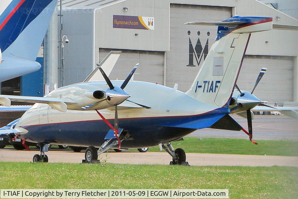 I-TIAF, 2009 Piaggio P-180 Avanti C/N 1188, Piaggio Aero Industries S.p.A. P.180 Avanti, c/n: 1188 - a welcome visitor to Luton
