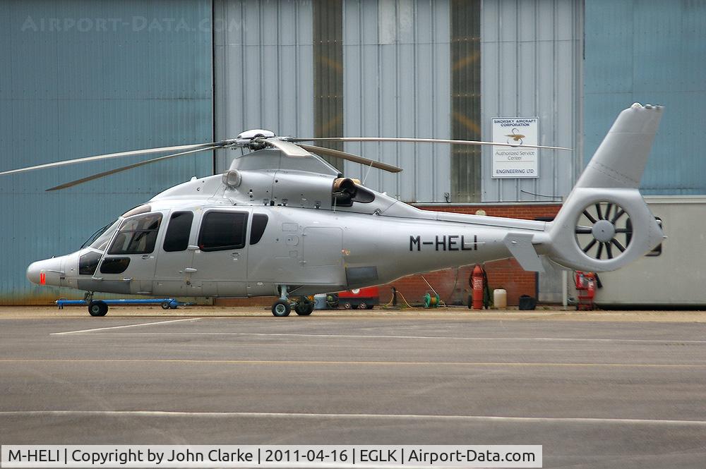 M-HELI, Eurocopter EC-155B-1 C/N 6898, M-HELI at Blackbushe 16-04-11