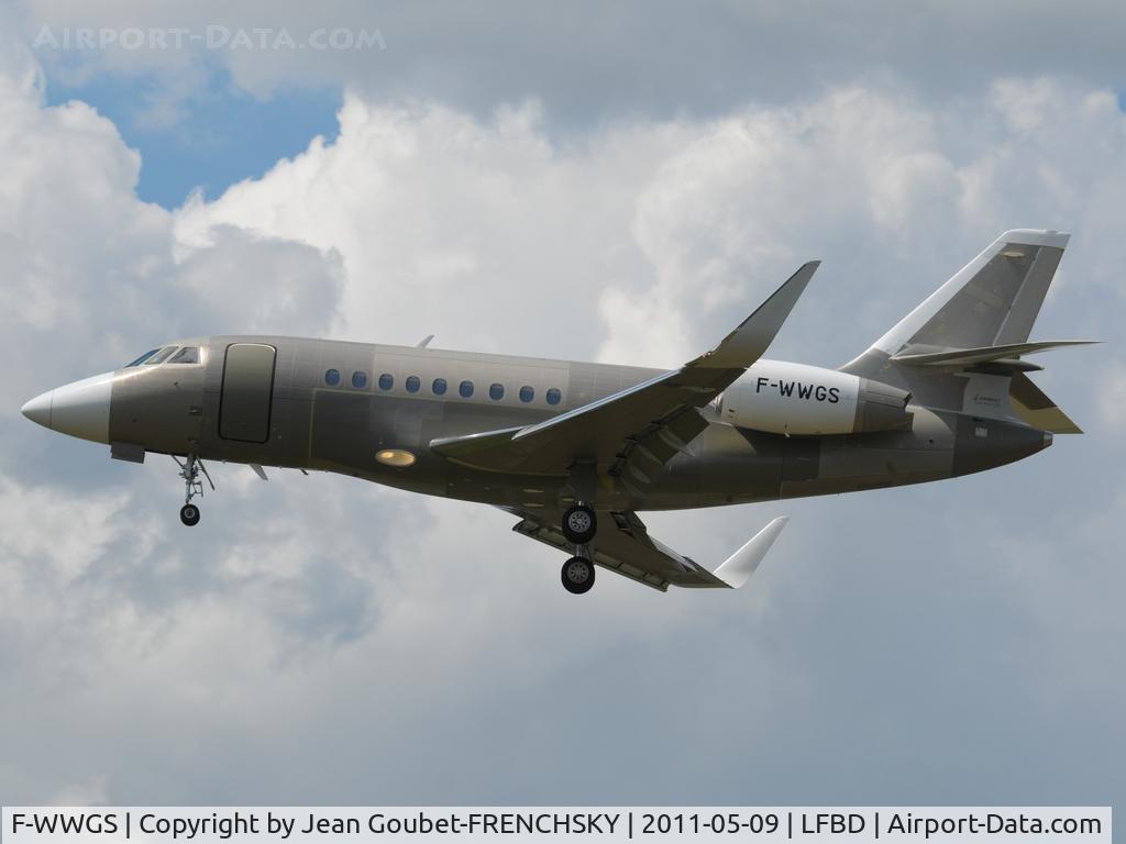F-WWGS, 2011 Dassault Falcon 2000EX C/N 225, Dassault Falcon 2000EX, c/n: 225