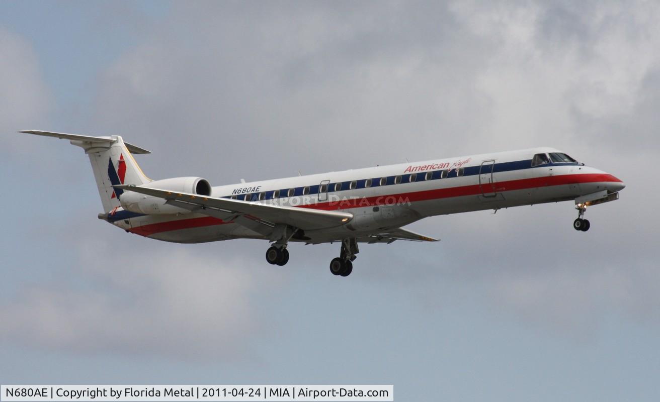 N680AE, 2004 Embraer ERJ-145LR (EMB-145LR) C/N 14500820, Eagle E145