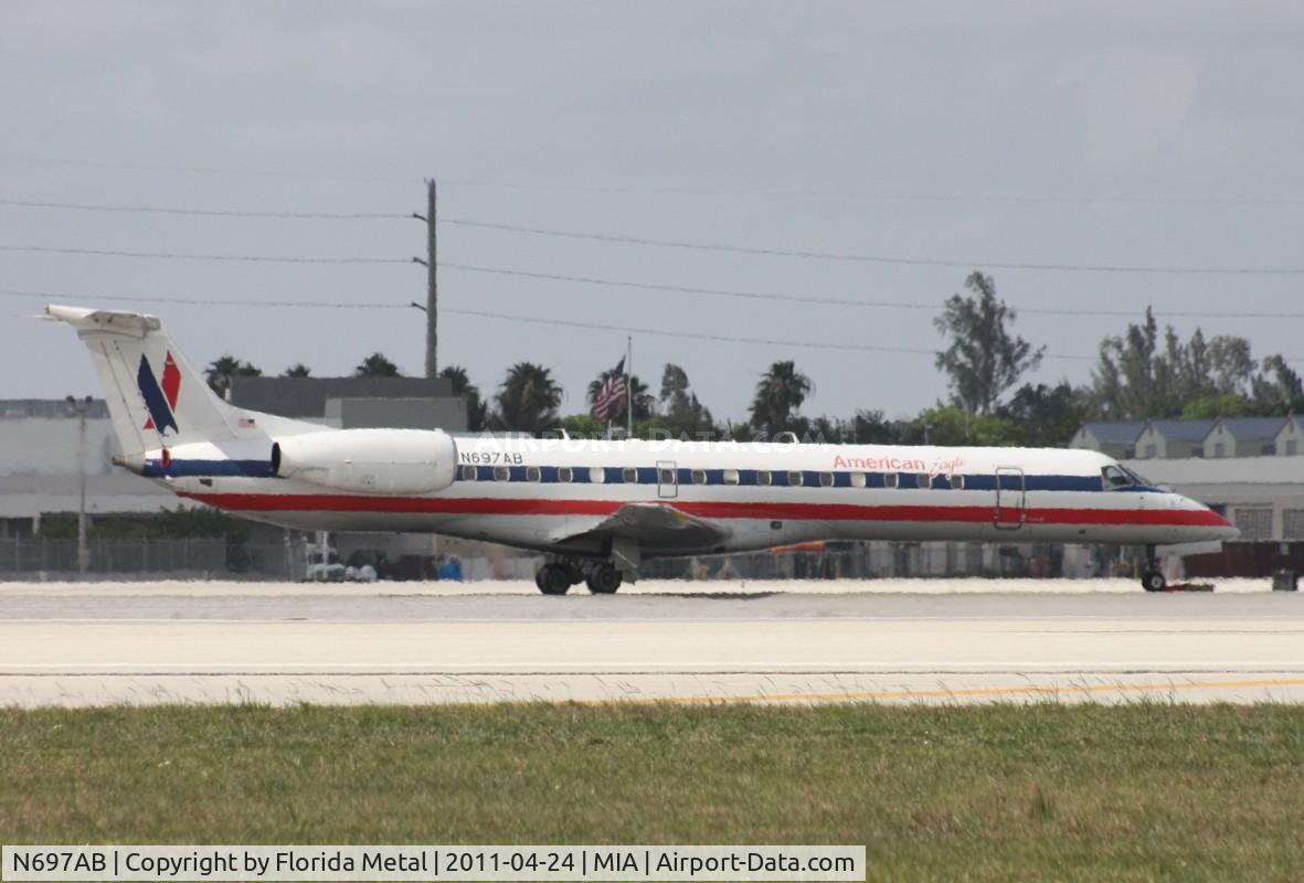 N697AB, 2004 Embraer ERJ-145LR (EMB-145LR) C/N 14500875, Eagle E145