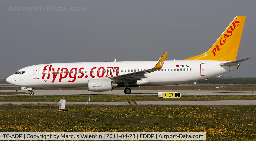 TC-ADP, 2011 Boeing 737-82R C/N 40720, Visitor in LEJ / EDDP