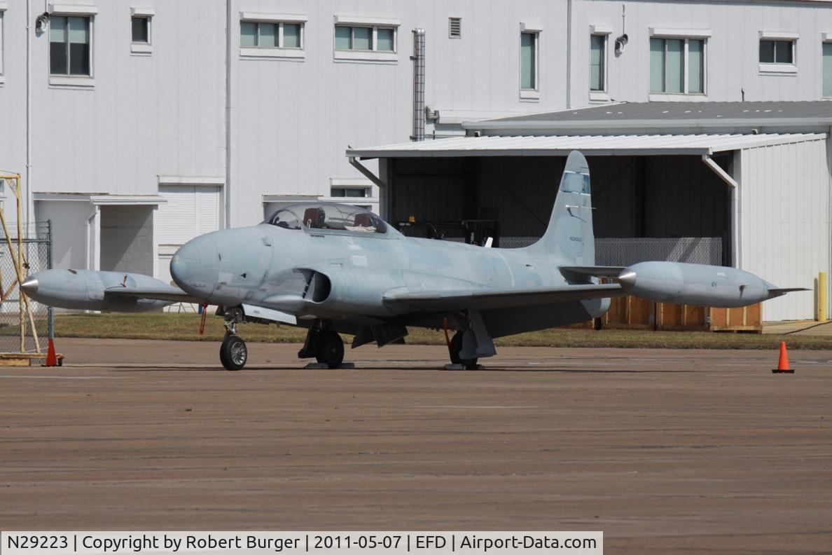 N29223, Canadair CT-133 Silver Star 3 C/N T33-504, At EFD 5-7-2011