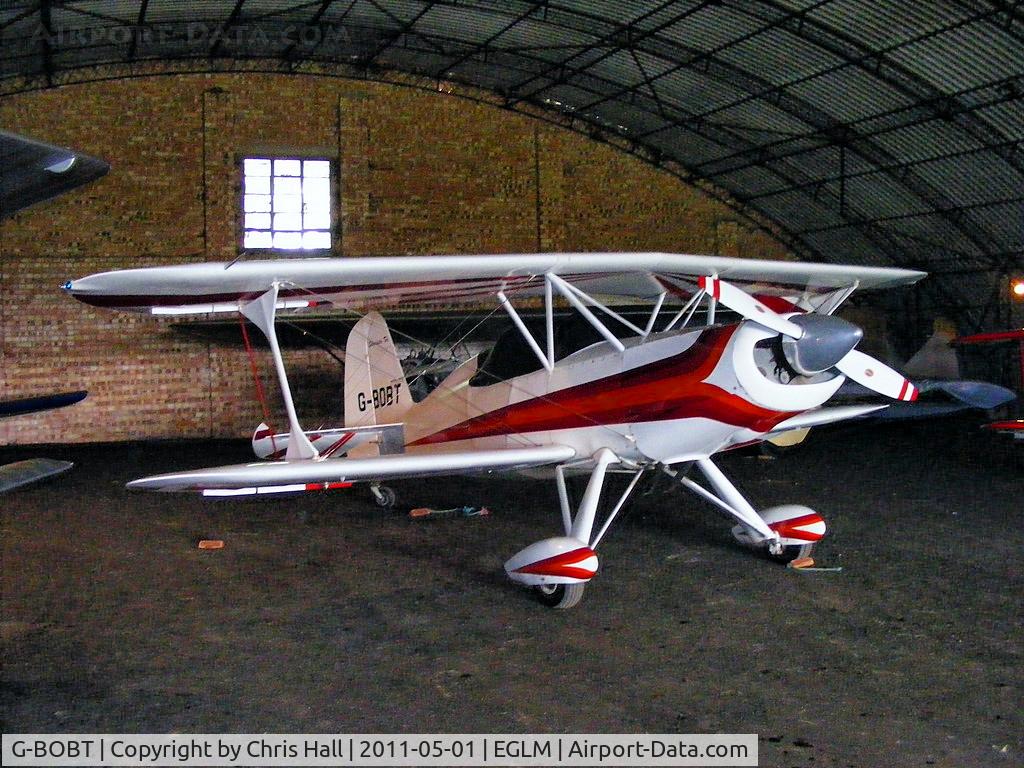 G-BOBT, 1983 Stolp SA-300 Starduster Too C/N CJ-01, White Waltham resident