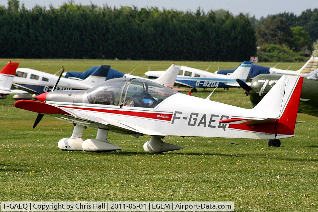 F-GAEQ, Robin HR-200-120B C/N 99, White Waltham visitor