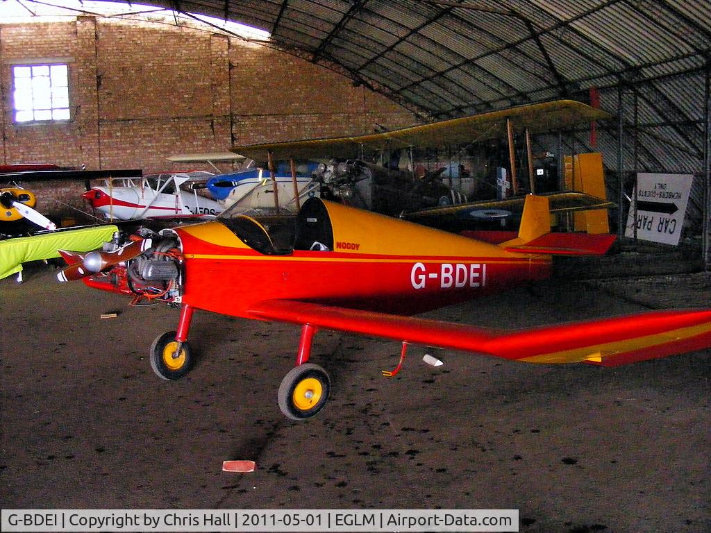 G-BDEI, 1977 Jodel D-9 Bebe C/N PFA 936, White Waltham resident