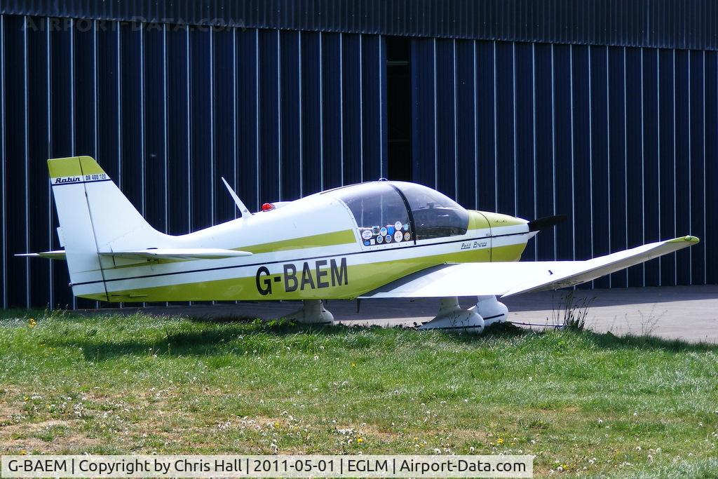 G-BAEM, 1972 Robin DR-400-120 Petit Prince C/N 728, White Waltham resident