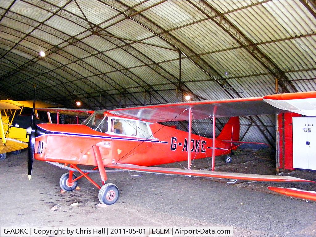 G-ADKC, 1936 De Havilland DH.87B Hornet Moth C/N 8064, White Waltham resident