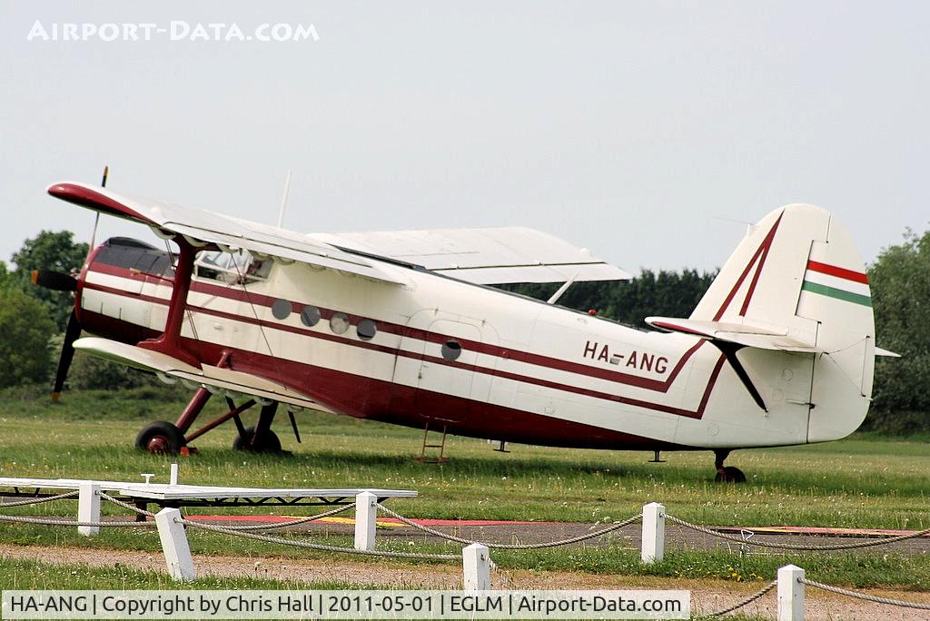 HA-ANG, 1972 Antonov An-2P C/N 1G132-53, normally based at Hinton in the Hedges