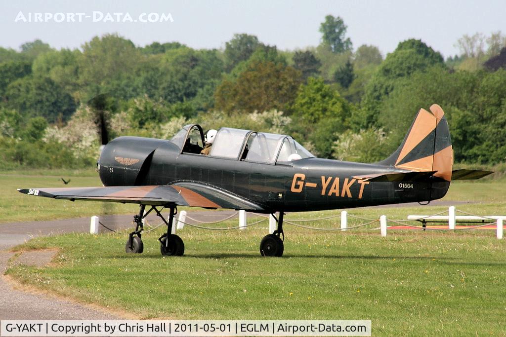 G-YAKT, 1989 Bacau Yak-52 C/N 8910302, White Waltham resident