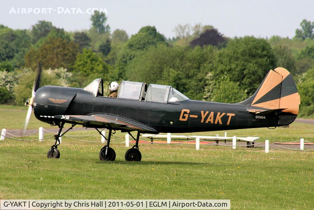 G-YAKT, 1989 Bacau Yak-52 C/N 8910302, White Waltham resident