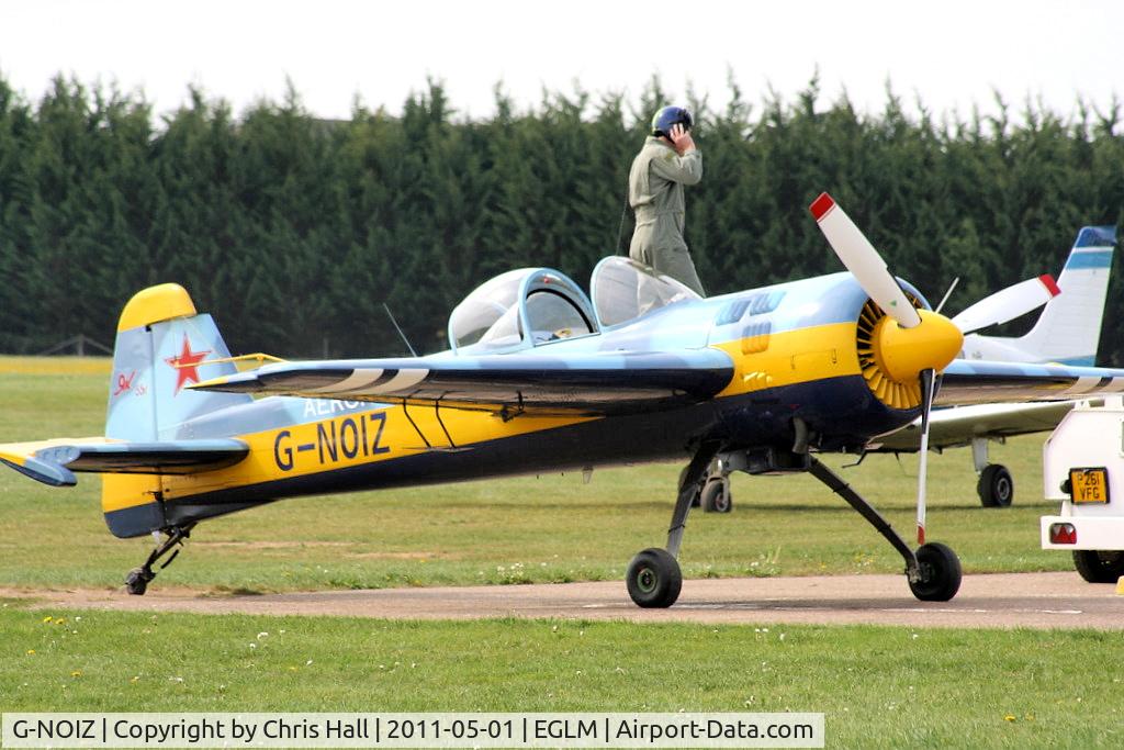 G-NOIZ, 1991 Yakovlev Yak-55M C/N 910104, White Waltham resident