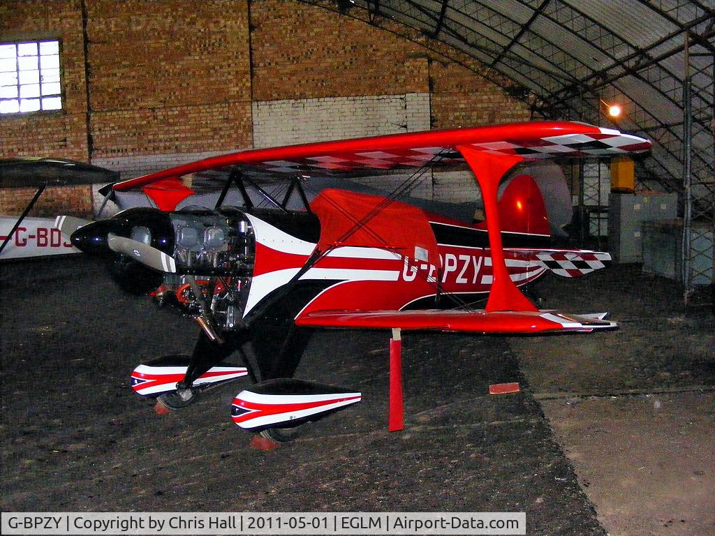 G-BPZY, 1970 Pitts S-1C Special C/N RN-1, White Waltham resident