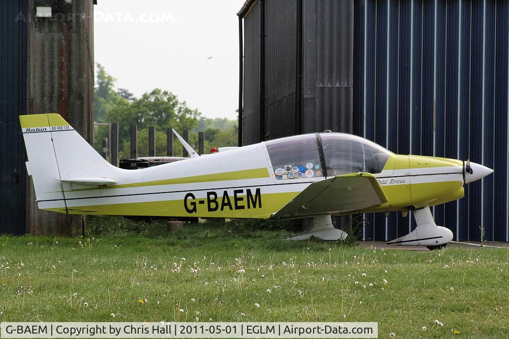 G-BAEM, 1972 Robin DR-400-120 Petit Prince C/N 728, White Waltham resident