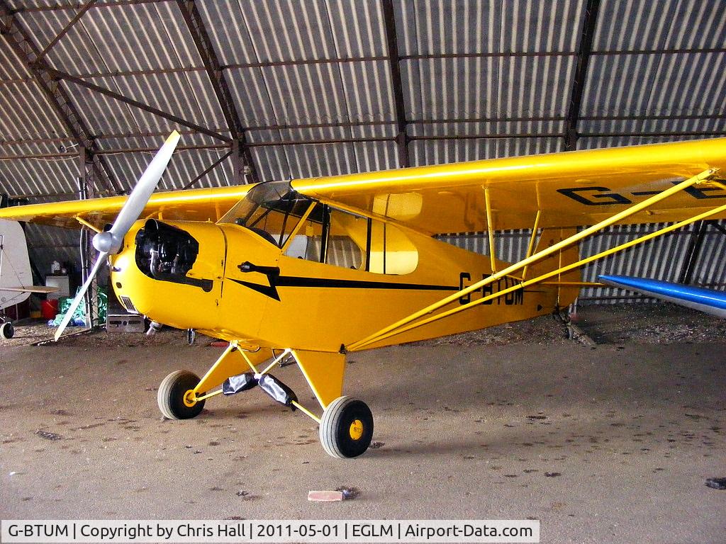 G-BTUM, 1946 Piper J3C-65 Cub Cub C/N 19516, White Waltham resident