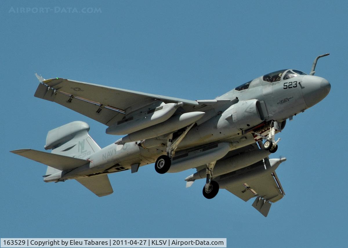 163529, Grumman EA-6B Prowler C/N P-156, Taken during Green Flag Exercise at Nellis Air Force Base, Nevada.