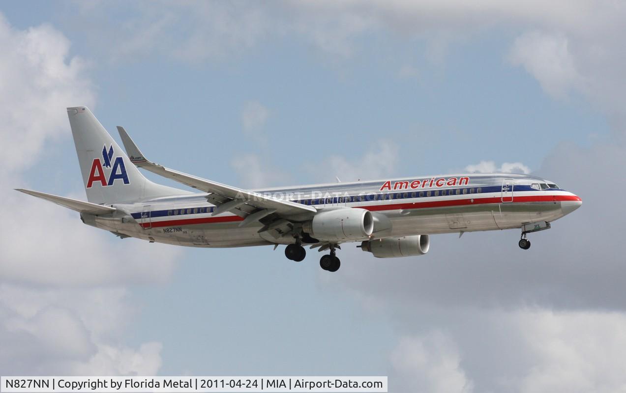 N827NN, 2010 Boeing 737-823 C/N 33209, American 737-800