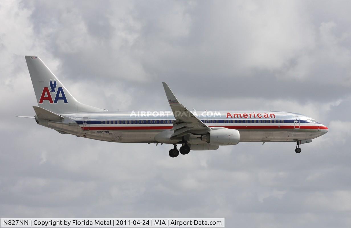 N827NN, 2010 Boeing 737-823 C/N 33209, American 737-800