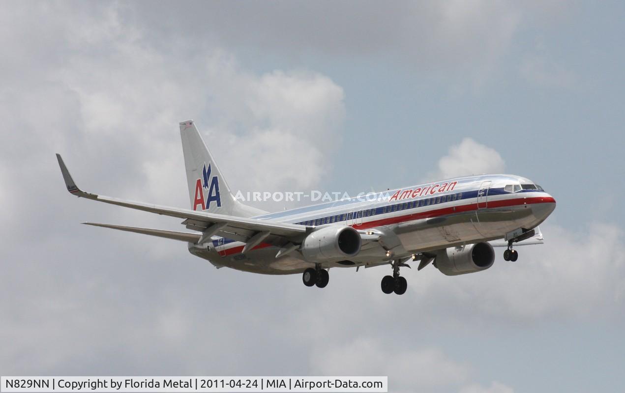 N829NN, 2010 Boeing 737-823 C/N 33210, American 737-800