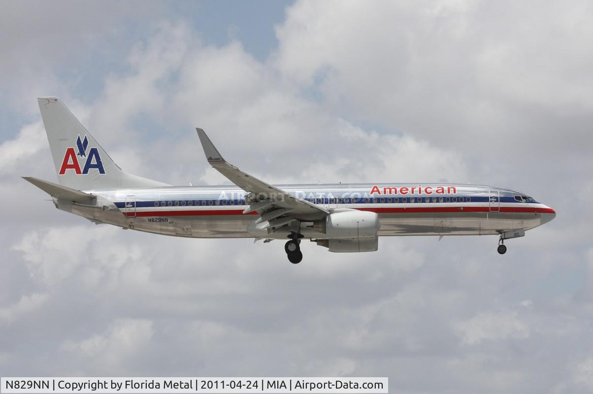 N829NN, 2010 Boeing 737-823 C/N 33210, American 737-800