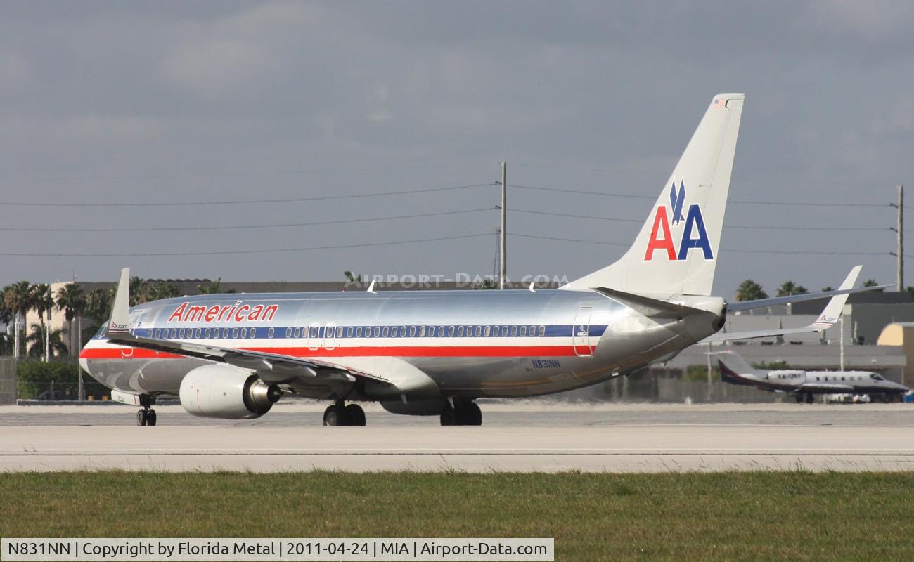 N831NN, 2010 Boeing 737-823 C/N 33211, American 737-800