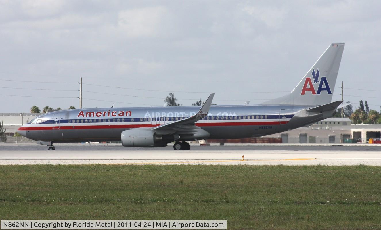 N862NN, 2010 Boeing 737-823 C/N 30905, American 737-800