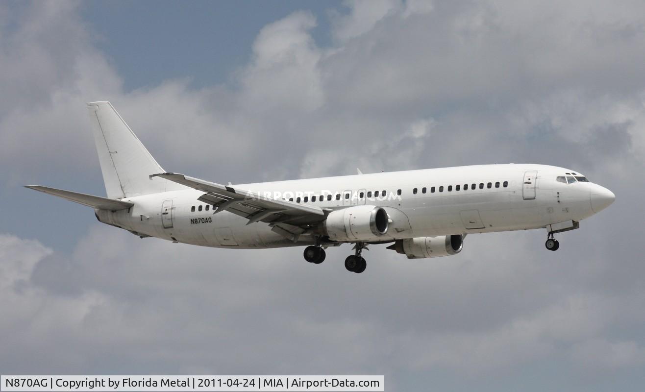 N870AG, 1988 Boeing 737-4Y0 C/N 23870, Sky King 737-400