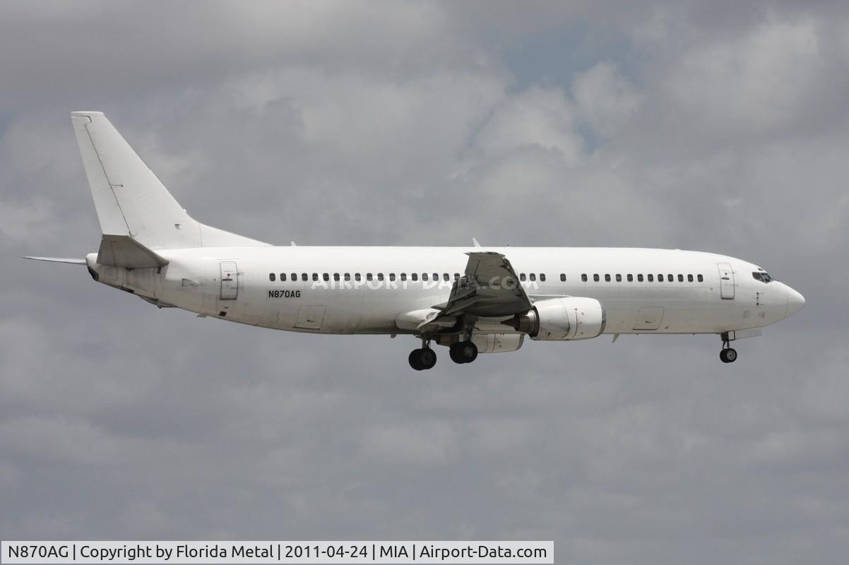 N870AG, 1988 Boeing 737-4Y0 C/N 23870, Sky King 737-400