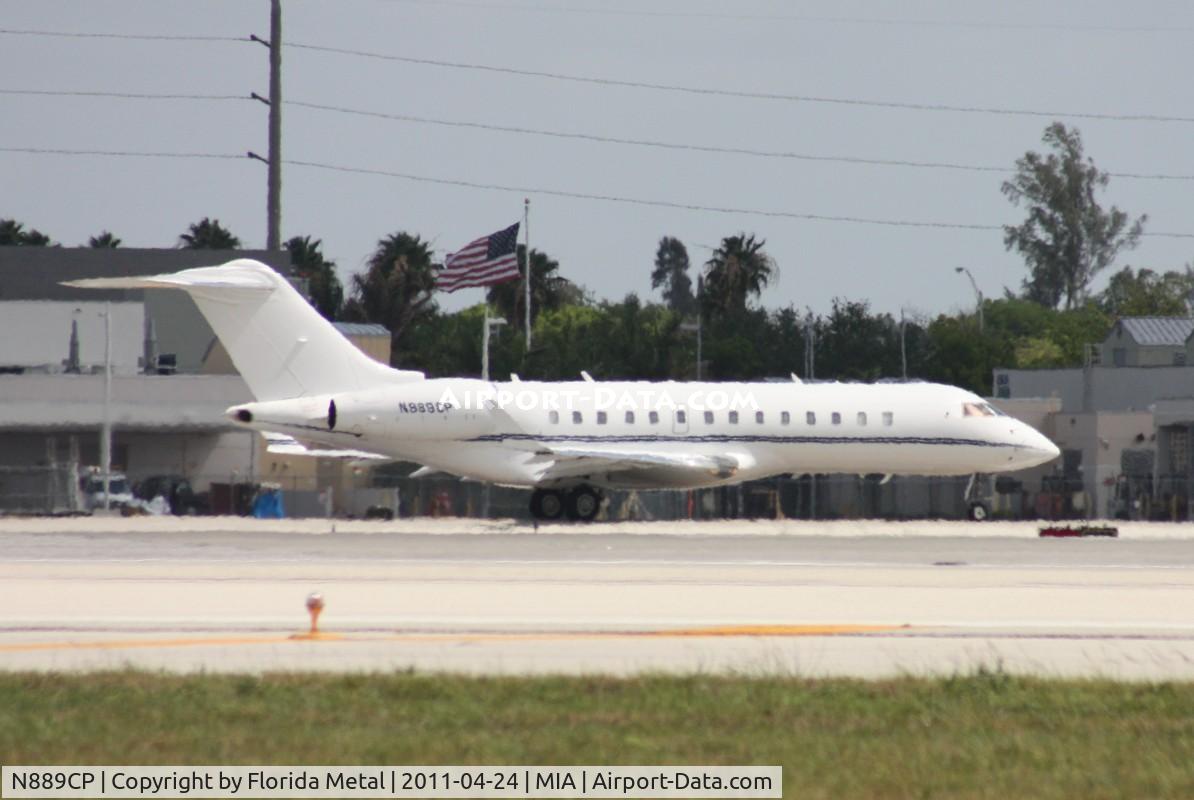 N889CP, 2001 Bombardier BD-700-1A10 Global Express C/N 9104, Global Express