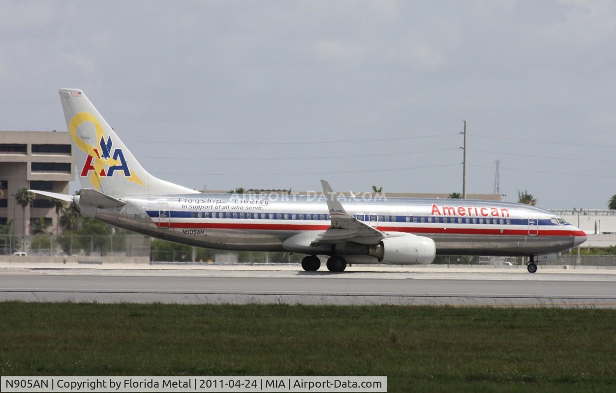 N905AN, 1999 Boeing 737-823 C/N 29507, American 737-800