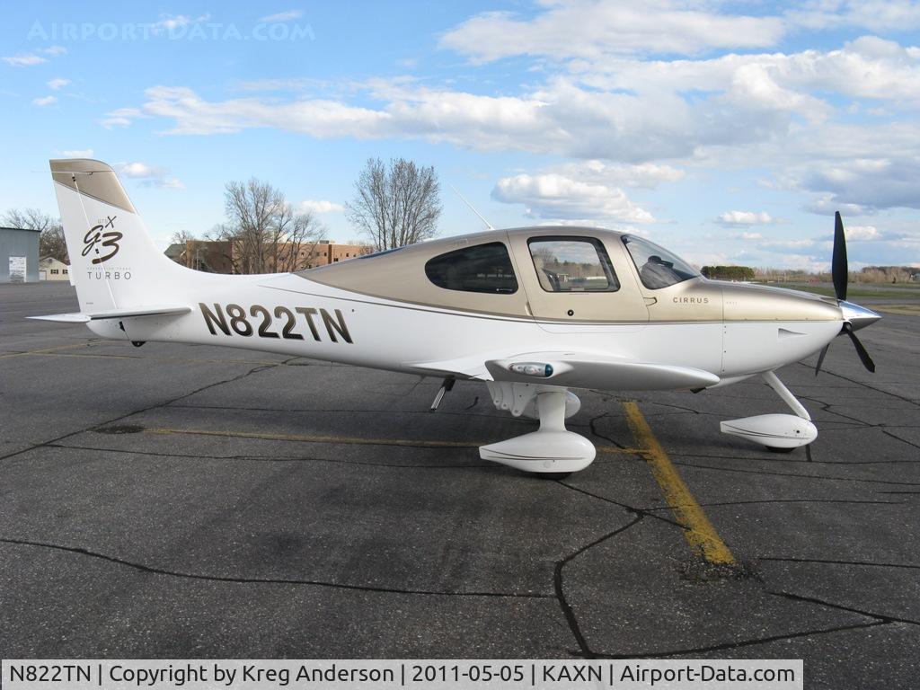 N822TN, 2008 Cirrus SR22 C/N 3078, Cirrus SR22 on the line.