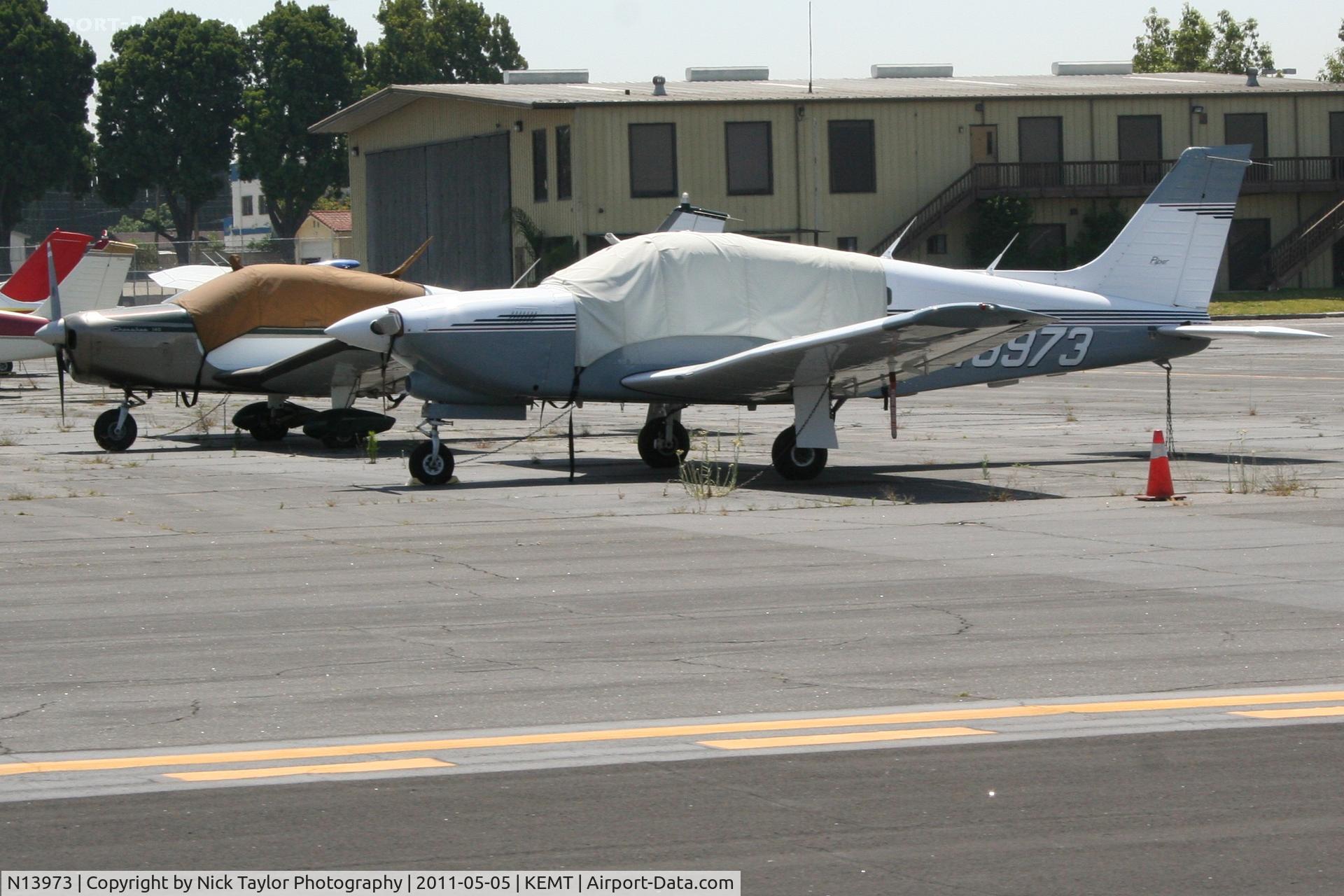 N13973, 1972 Piper PA-18-150 Super Cub C/N 18-8985, Parked at El Monte Airport