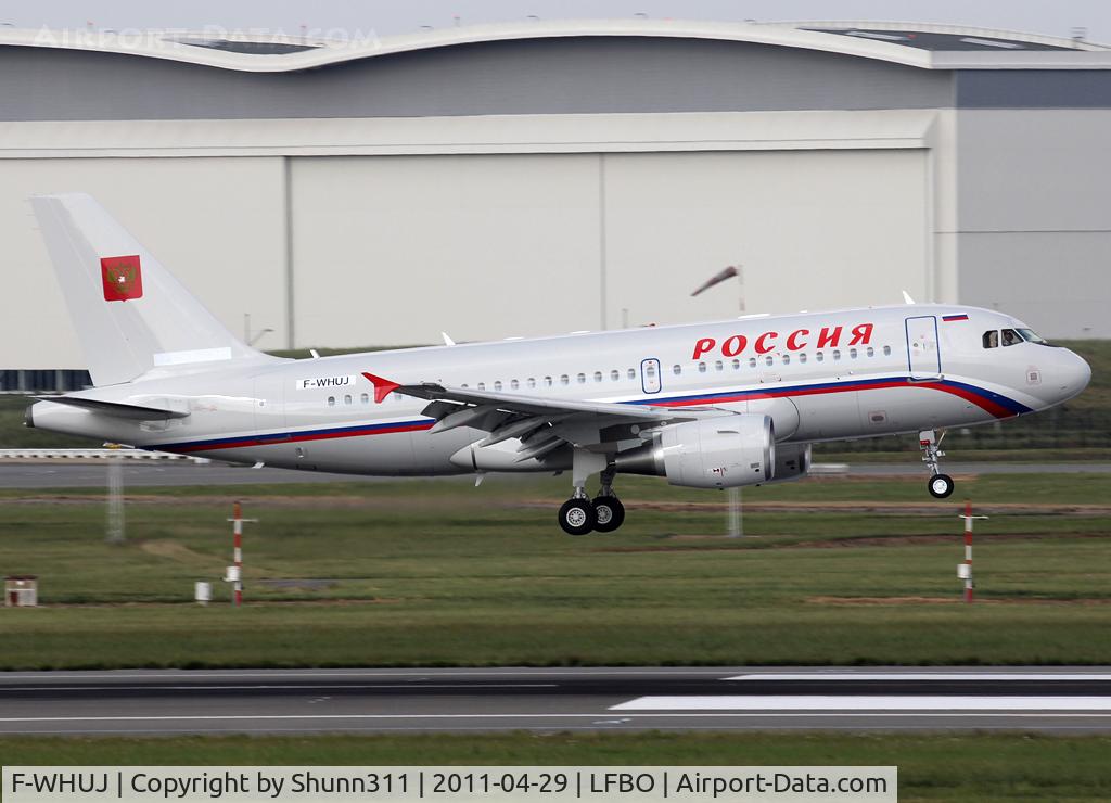 F-WHUJ, 2011 Airbus ACJ319 (A319-115/CJ) C/N 4679, C/n 4679 - For Russia Government as RA-32002