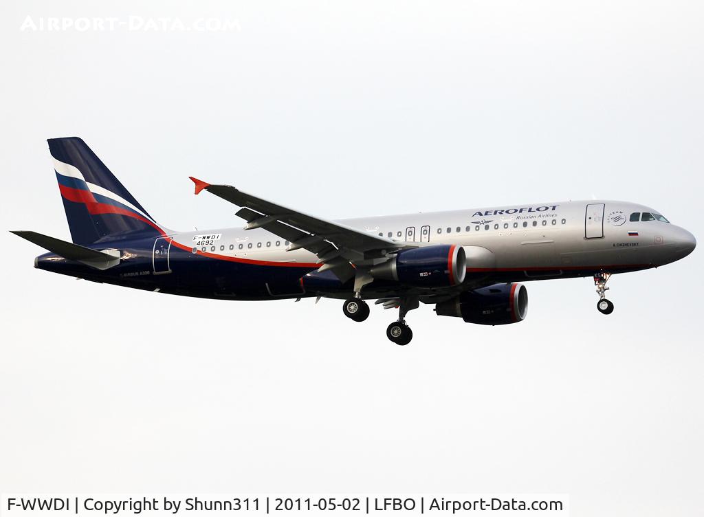 F-WWDI, 1987 Airbus A320-111 C/N 005, C/n 4692 - To be VQ-BKS