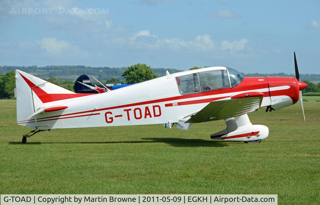 G-TOAD, 1959 Jodel D-140B Mousequetaire II C/N 27, AT HEADCORN