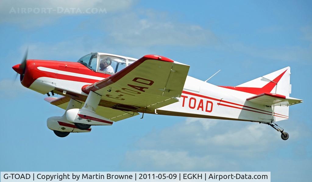 G-TOAD, 1959 Jodel D-140B Mousequetaire II C/N 27, AT HEADCORN