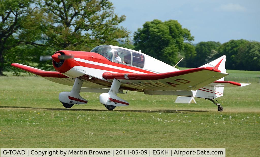 G-TOAD, 1959 Jodel D-140B Mousequetaire II C/N 27, AT HEADCORN