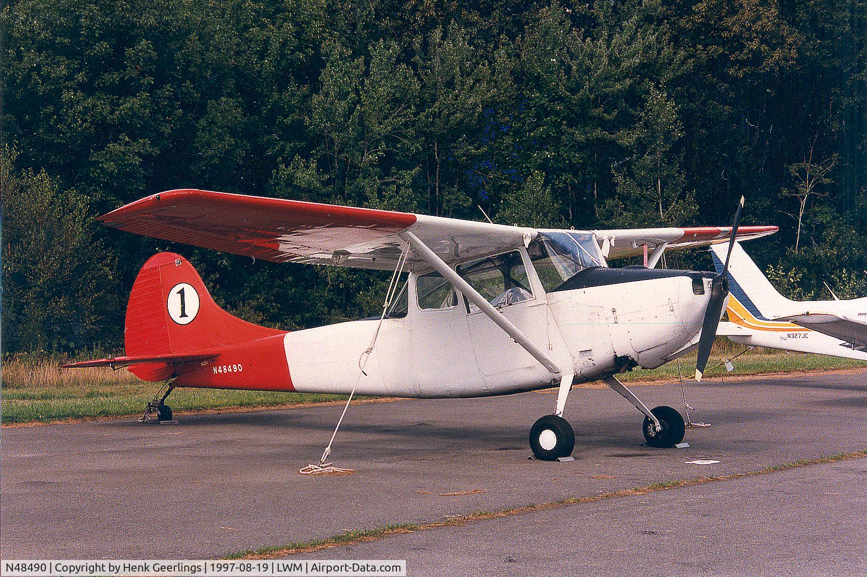 N48490, 1956 Cessna 305C (0-1E) C/N 24563, Cessna 305C
