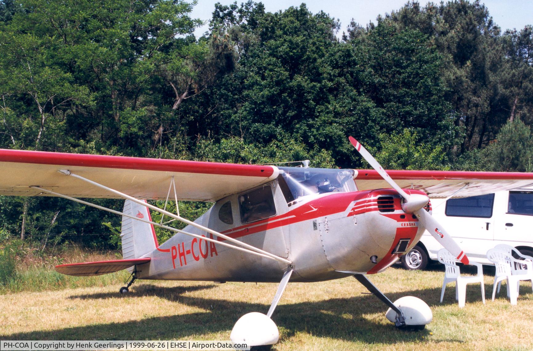 PH-COA, 1948 Cessna 140 C/N 14737, Seppe Air Show 1999