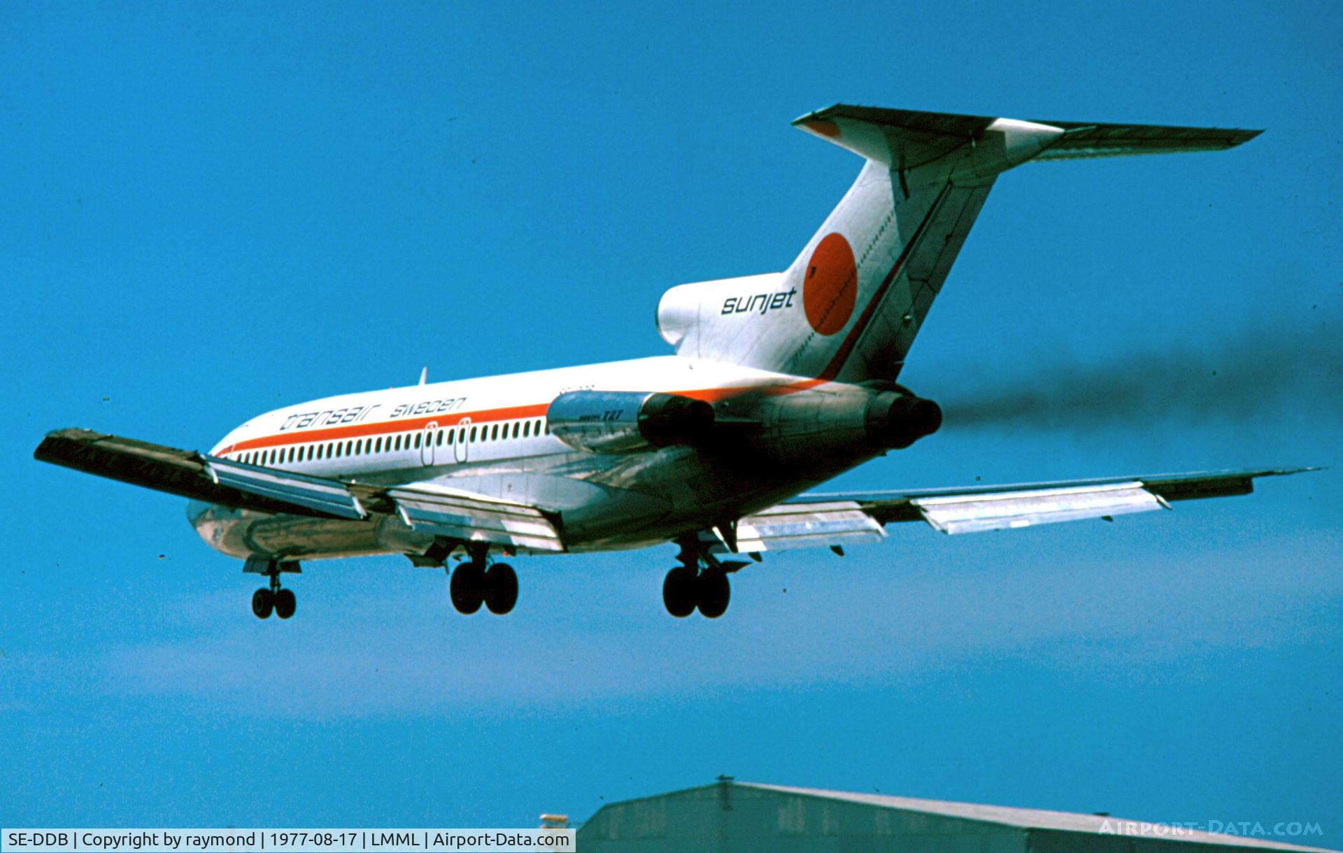 SE-DDB, 1967 Boeing 727-134 C/N 19692, B727 SE-DDB Transair Sweden